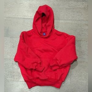 YZY GAP Red kid's Hoodie